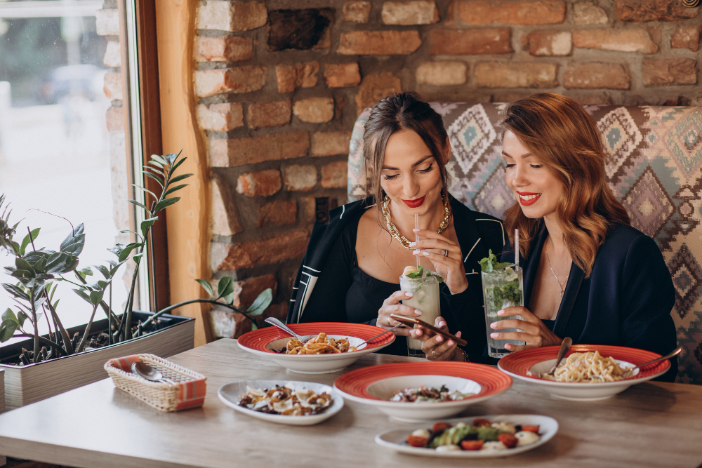 Strefa kasyna w restauracji